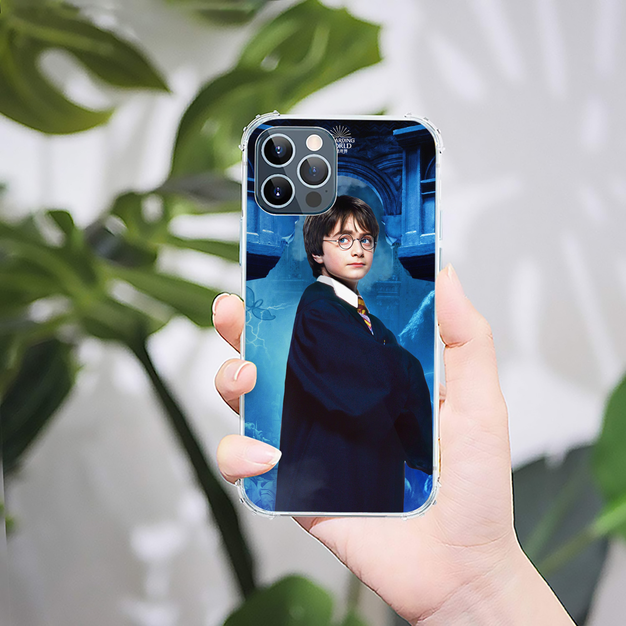 （画像用） Harry Potter ハリー・ポッターシリーズ 【iPhone 12シリーズ対応】透明スマホケース（クリアソフトケース）